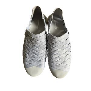 Women’s Merrill High Rise woven shoes.  Gray.  Sz 8.5 Preowned